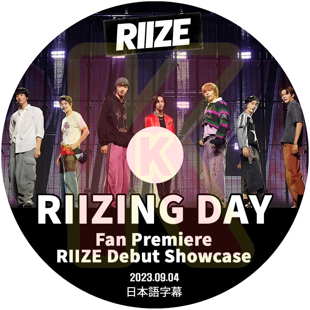 K-POP DVD RIIZE RIIZING DAY Fan Premiere Showcase 2023.09.04 日本 