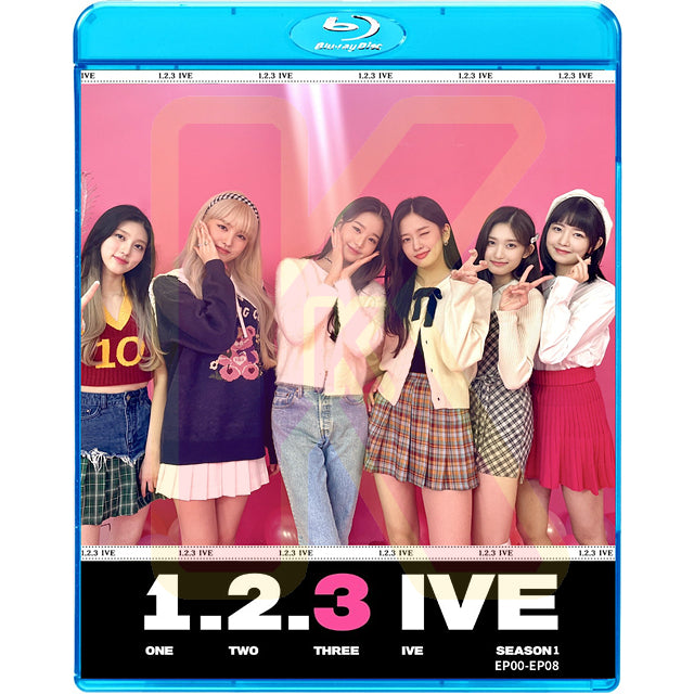 Blu-ray IVE 1.2.3 SEASON1 EP00-EP08 日本語字幕あり IVE