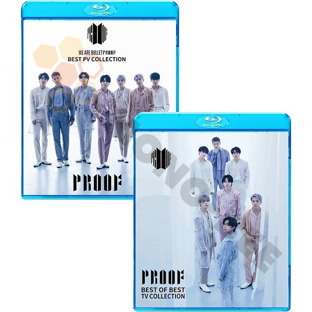Blu-ray] BTS 2022 BEST PV / TV COLLECTION 2枚セット- PROOF - 防弾