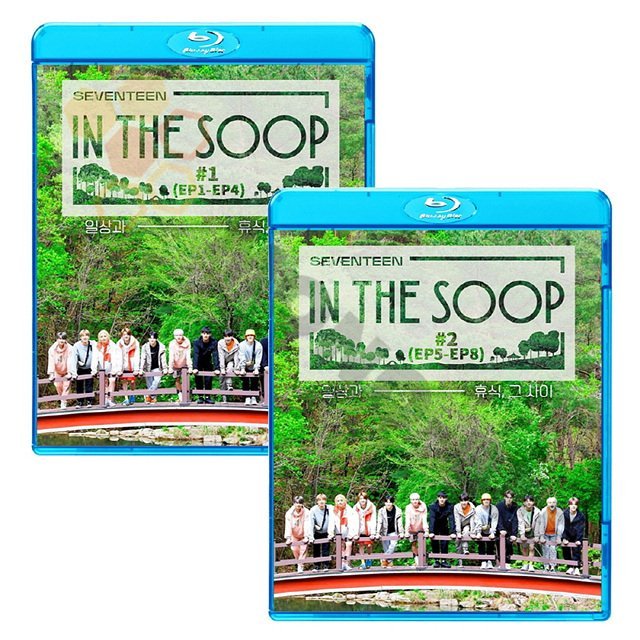 [K-POP Blu-ray] SEVENTEEN 森の中 IN THE SOOP EP01 -EP08+ BEHIND 完(2枚セット)  日本語字幕あり SEVENTEEN セブンティーン セブチ [KPOP Blu-ray]
