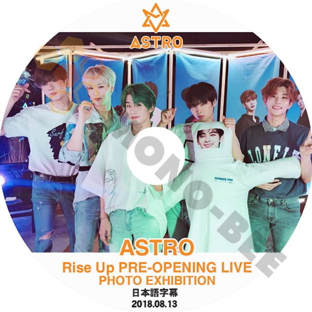 K-POP DVD ASTRO Rise Up PRE-OPENING LIVE PHOTO EXHIBITION 2018.08.13  (日本語字幕有) - ASTRO アストロ 韓国番組収録DVD