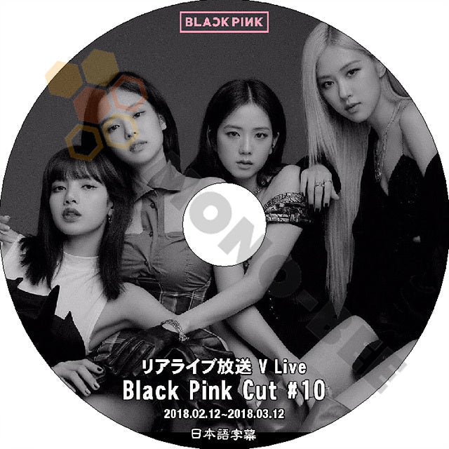 K-POP DVD BLACKPINK V App #10 GLOVAL V LIVE TOP10 他 -2018.02.12
