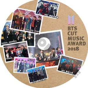 【K-POP DVD] BTS -2018 CUT MUSIC AWARD MELON/ MAMA / SEOUL AWARDS - BTS  防弾少年団 バンタン [K-POP DVD]