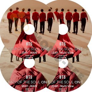 K-POP DVD] BTS- MAP OF THE SOUL ON:E 1DAY,2DAY -MAIN, Multi View