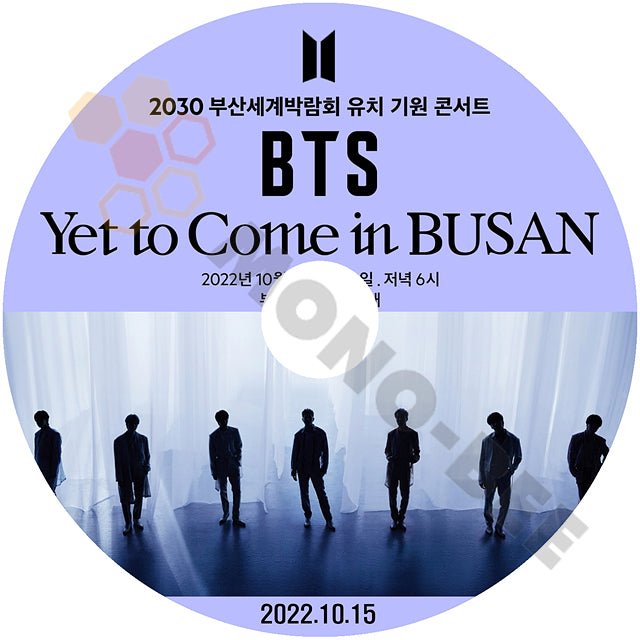 K-POP DVD BTS バンタン Yet To Come in BUSAN 2022.10.15 日本語字幕 ...