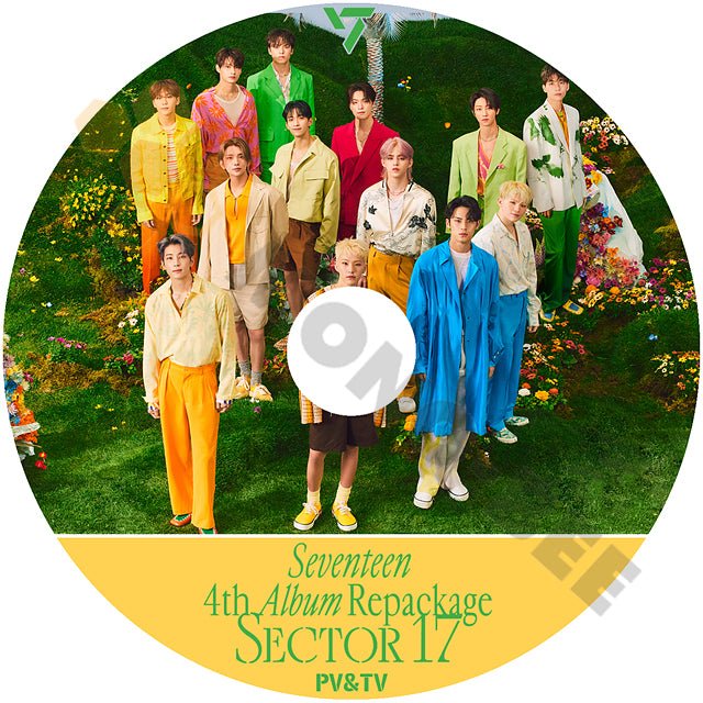 [K-POP DVD] Seventeen 2022 3rd PV&TV COLLECTION - SECTOR 17 - Seventeen 4th  ALBUM Repackageセブンティーン セブチ PV KPOP DVD