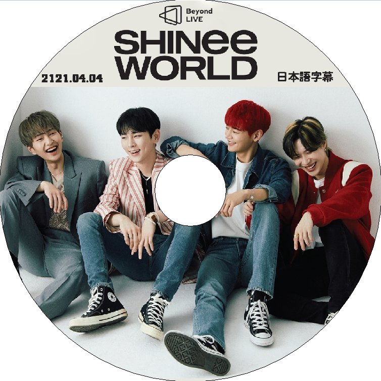 K-POP DVD SHINee BEYOND LIVE 2021.04.04 日本語字幕あり SHINee