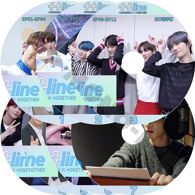 K-POP DVD] TXT ttLINE ++LINE #1- #7 (EP01 - EP28) 7枚セット SET