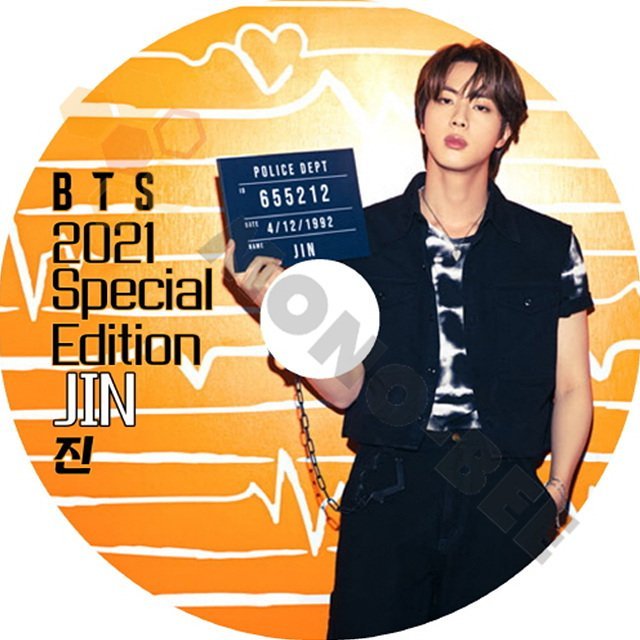 【K-POP DVD】BTS JIN ジン 2021 JIN SPECIAL EDITION チッケム(直撮り映像)あり　#注意事項あり# - BTS  防弾少年団 JIN SPECIAL EDITION