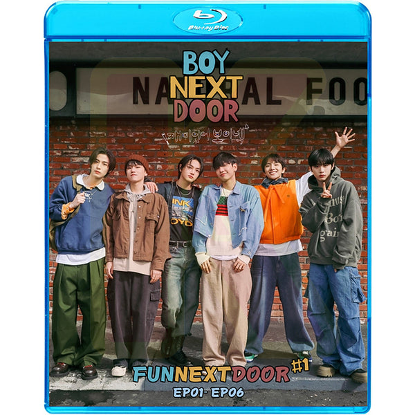 Blu-ray BOYNEXTDOOR FUNNEXTDOOR #1 EP01-EP06 日本語字幕あり BOY NEXT DOOR ボーイネクストドア ブルーレイ