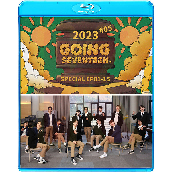 Blu-ray SEVENTEEN 2023 GOING SEVENTEEN #5 SPECIAL EP01-EP15 日本語字幕あり SEVENTEEN セブンティーン セブチ ブルーレイ