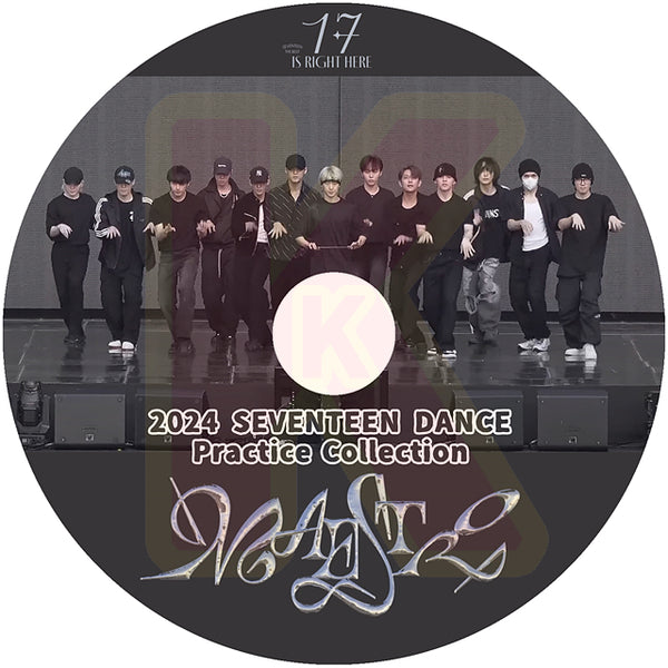 K-POP DVD SEVENTEEN 2024 Dance Practice Collection - SEVENTEEN セブンティーン KPOP DVD