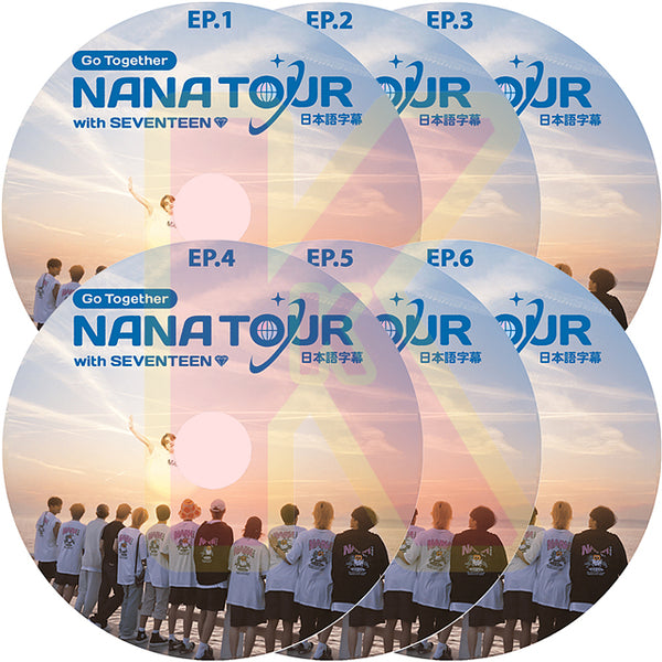 K-POP DVD SEVENTEEN NANA TOUR #6 EP6 日本語字幕あり SEVENTEEN セブンティーン セブチ エスクプス ウォヌ ミンギュ バーノン ウジ ジョンハン ジョシュア ドギョム スングァン ホシ ジュン ディエイト ディノ 韓国番組収録DVD SEVENTEEN KPOP DVD