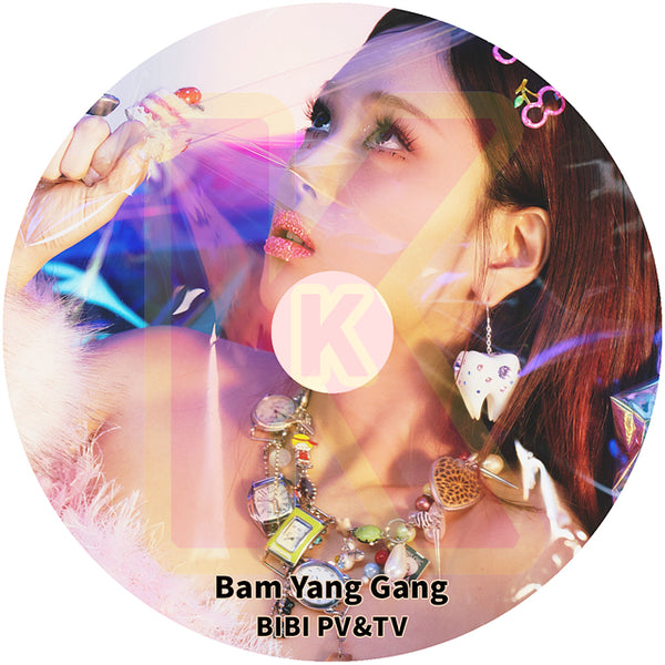 K-POP DVD BIBI 2024 PV/TV COLLECTION - Bam Yang Gang - ビビ BIBI KPOP DVD