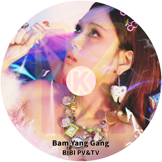 K-POP DVD BIBI 2024 PV/TV COLLECTION - Bam Yang Gang - ビビ BIBI KPOP DVD