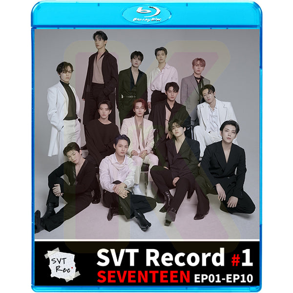 Blu-ray SEVENTEEN SVT Record #1 EP01-EP10 日本語字幕あり セブンティーン セブチ K-POP ブルーレイ