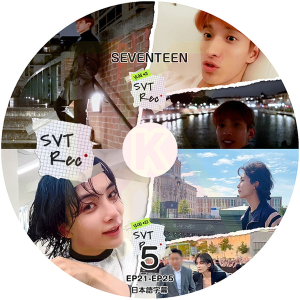 K-POP DVD SEVENTEEN RECORD #5 EP21-EP25 日本語字幕あり SEVENTEEN セブンティーン セブチ KPOP DVD