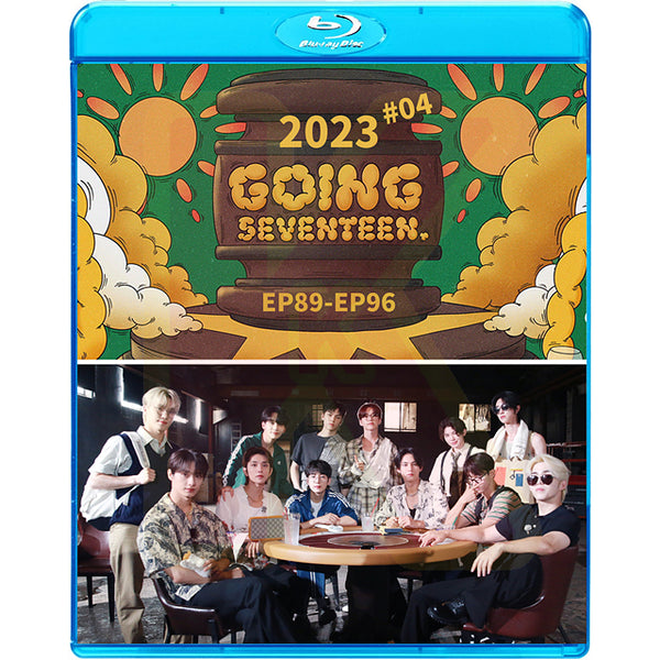 Blu-ray SEVENTEEN 2023 GOING SEVENTEEN #4 EP89-EP96 日本語字幕あり SEVENTEEN セブンティーン セブチ SEVENTEEN ブルーレイ