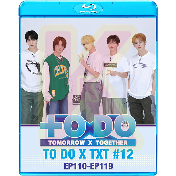 Blu-ray TXT TO DO #12 EP110-EP119 日本語字幕あり TXT TOMORROW X TOGETHER トゥモローバイトゥゲザー ブルーレイ