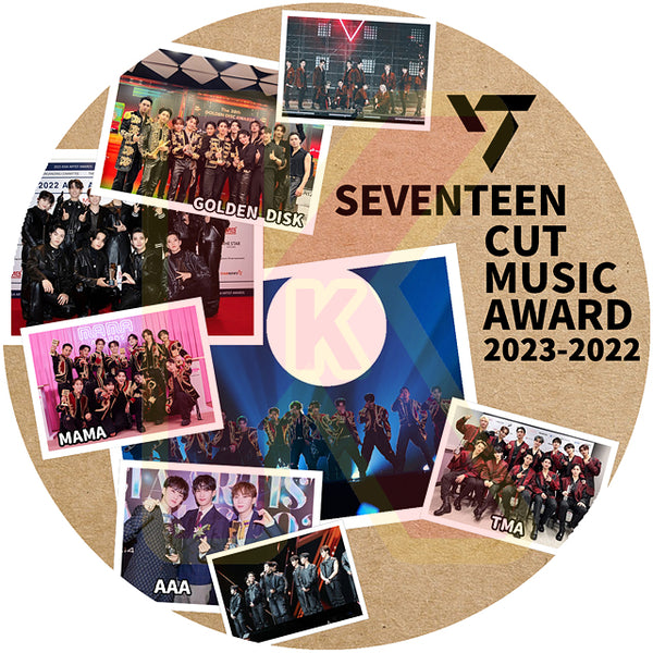 K-POP DVD SEVENTEEN CUT 2023-2022 MUSIC Awards - MAMA/GDA/AAA/TMA - SEVENTEEN セブンティーン セブチ エスクプス ウォヌ ミンギュ バーノン ウジ ジョンハン ジョシュア ドギョム スングァン ホシ ジュン ディエイト ディノ Awards KPOP DVD