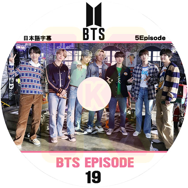 K-POP DVD バンタン BANGTAN EPISODE #19 バンタンエピソード 日本語字幕あり バンタン RM ジン JIN シュガ SUGA ジェイホープ J-HOPE ジミン JIMIN テヒョン V ジョングク JUNGKOOK 韓国番組収録DVD BANGTAN KPOP DVD