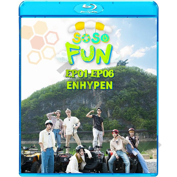 K-POP Blu-ray ENHYPEN SO SO FUN EP01 - EP06 日本語字幕あり ENHYPEN エンハイフン ヒスン ジェイ ジェイク ソンフン ソヌ ジョンウォン ニキ KPOP Blu ray - mono-bee