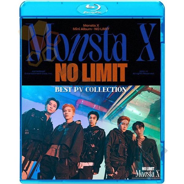 K-POP Blu-ray] MONSTA X 2021 2nd BEST PV Collection - NO LIMIT - MONS