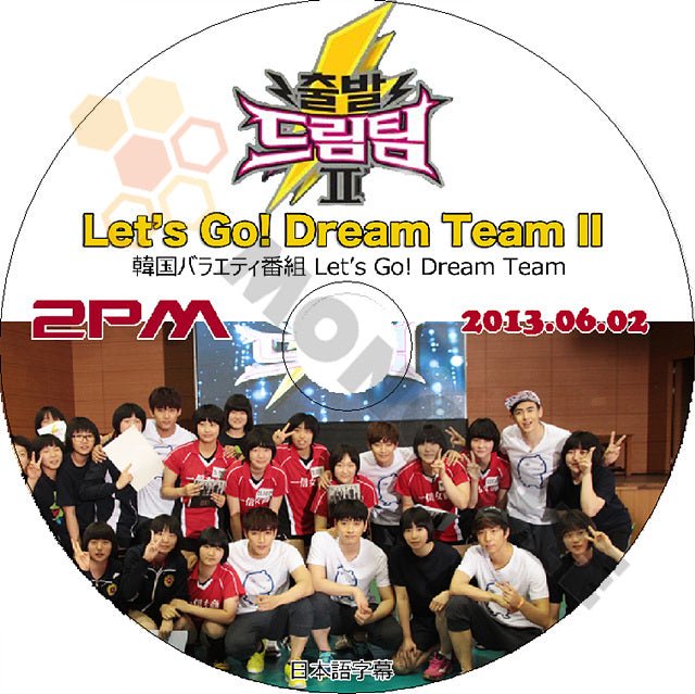 K-POP DVD 2PM Let's Go! Dream Team -2013.06.02-出発ドリームチーム日本語字幕あり 2PM 2PM DVD - mono-bee