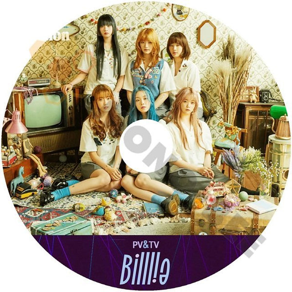 [K-POP DVD] BILLLIE 2021 PV/TV - RING X RING - BILLLIE ビリー SIYOON ,TSUK I,SUHYEON ,HARAM ,MOONSUA ,HARUN 音楽収録PV KPOP DVD - mono-bee