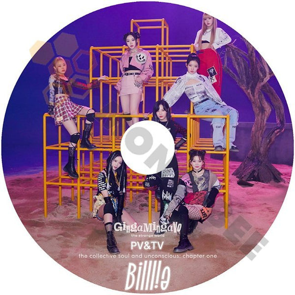 [K-POP DVD] Billlie 2022PV&TV COLLECTION - GingaMingaVoー スア スヒョン シユン ハラム ツキ ハルナ 音楽収録DVD PV KPOP DVD - mono-bee