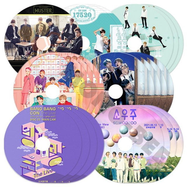 K-POP DVD BTS 2014 - 2020 FANMEETING 21枚SET 日本語字幕あり 防弾少年団 バンタンBANGTAN KPOP DVD - mono-bee