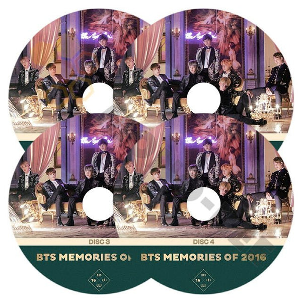 BTS(防弾少年団)DVD『BTS MEMORIES OF 2016』-