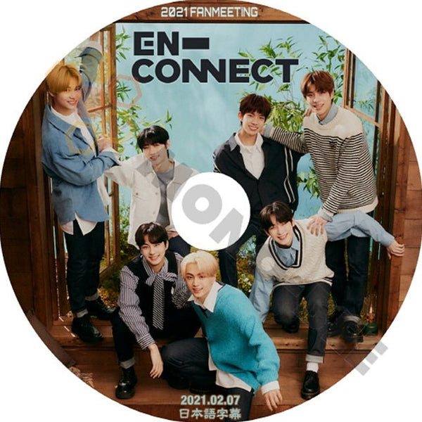 K-POP DVD ENHYPEN 2021 FAN MEETING EN CONNECT 2021.02.07 (日本語字幕有) - ENHYPEN エンハイプン 韓国番組収録DVD - mono-bee