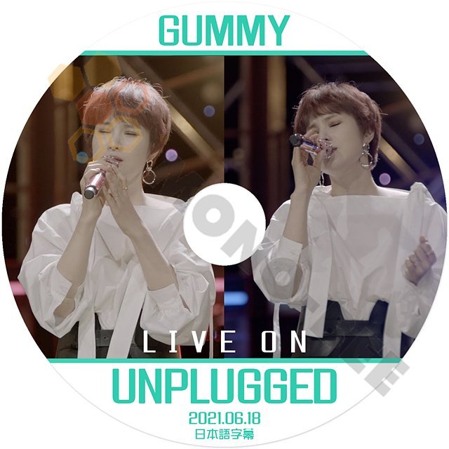 [K-POP DVD] GUMMY LIVE ON UNPLUGGED 2021.06.18 日本語字幕あり GUMMY 音楽収録 DVD - mono-bee