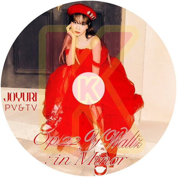 [K-POP DVD] JOYURI 2022 2nd PV & TV COLLECTION - Op.22 Y-Waltz : in Minor - JOYURI DVD - mono-bee