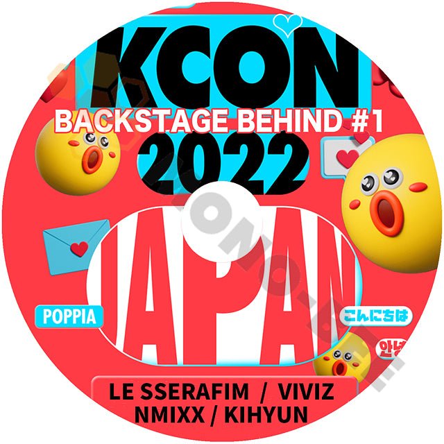 K POP DVD KCON 2022 JAPAN BACKSTAGE BEHIND