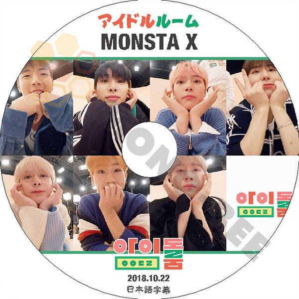 K-POP DVD MONSTA X アイドルルーム -2018.10.22- 日本語字幕あり MONSTA X モンスタエックス MONSTA X DVD - mono-bee