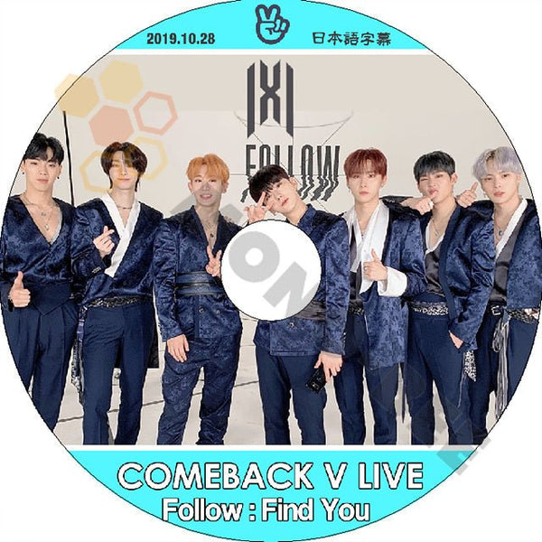 K-POP DVD MONSTA X COMEBACK V LIVE - FIND YOU - -2019.10.28- 日本語字幕あり MONSTA X モンスタエックス 韓国番組MONSTA X KPOP DVD - mono-bee