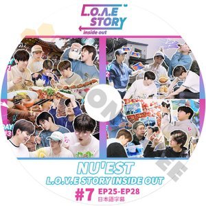 [K-POP DVD] NU'EST 2021 LOVE STORY INSIDE OUT