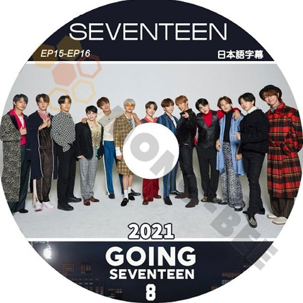 【K-POP DVD] SEVENTEEN 2021 GOING SEVENTEEN #8 EP15-EP16 (日本語字幕有)-セブンティーン セブチ韓国番組収録DVD [K-POP DVD] - mono-bee