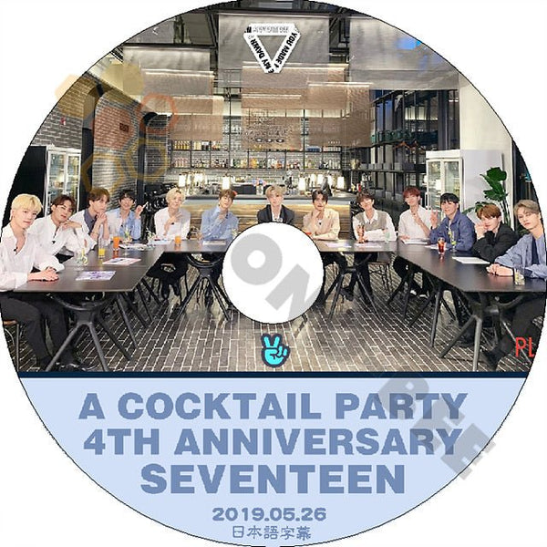 K-POP DVD SEVENTEEN 4周年記念 COCKTAIL PARTY -2019.05.26- 日本語字幕あり セブンティーン セブチ 韓国番組収録DVD SEVENTEEN DVD - mono-bee