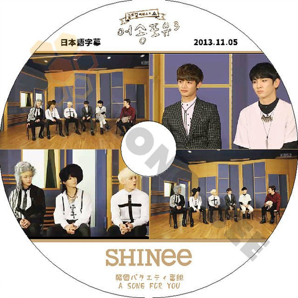 K-POP DVD SHINee A Song For You -2013.11.05- 日本語字幕あり SHINee シャイニー オンユ ジョンヒョン キー ミンホ テミン SHINee DVD - mono-bee