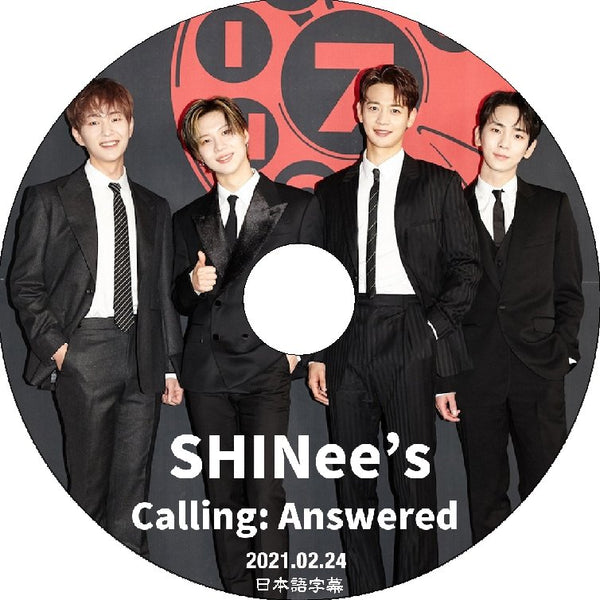 K-POP DVD SHINee CALLING ANSWERED (2021.02.24) 日本語字幕あり SHINee シャイニー 韓国番組 SHINee KPOP DVD - mono-bee