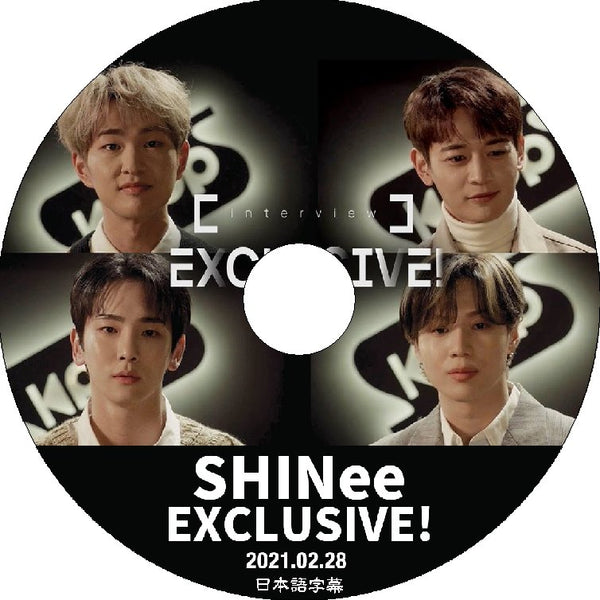 K-POP DVD SHINee EXCLUSIVE INTERVIEW 2021.02.28 日本語字幕あり SHINee シャイニー 韓国番組 SHINee KPOP DVD - mono-bee