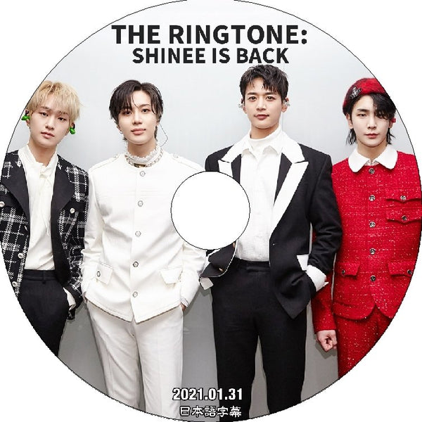 K-POP DVD SHINee IS BACK COMEBACK SHOW (2021.01.31) THE RINGTONE 日本語字幕あり SHINee シャイニー 韓国番組 SHINee KPOP DVD - mono-bee