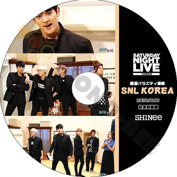 K-POP DVD SHINee SNL Korea CUT -2015.05.30- 日本語字幕あり SHINee シャイニー 韓国番組収録DVD SHINee DVD - mono-bee