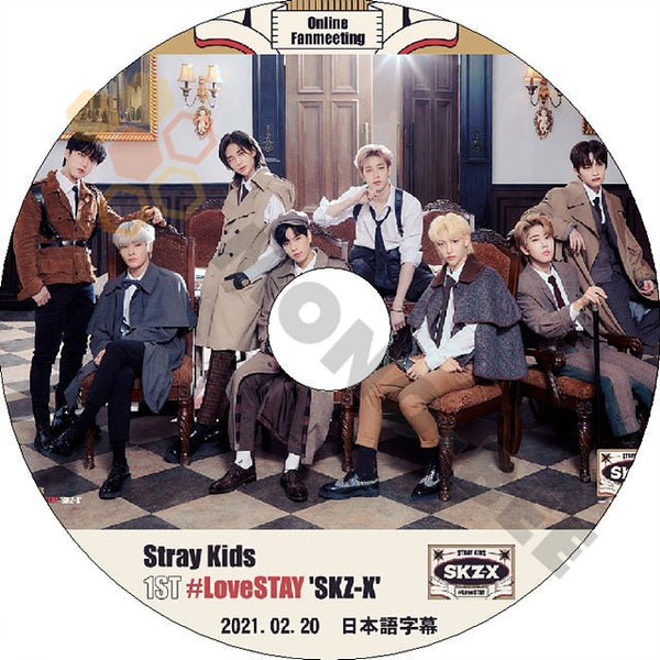 K-POP DVD STRAY KIDS ONLINE FANMEETING 2021.02.20 日本語字幕あり Stray Kids ストレイキッズ 韓国番組 STRAY KIDS DVD - mono-bee