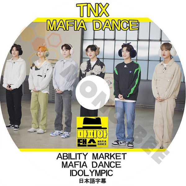 [K-POP DVD] TNX MAFIA DANCE - ABLITY MARKET MAFIA DANCE IDOLYMPIC 日本語字幕あり TNX 韓国放送DVD - mono-bee