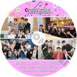 [K-POP DVD] 韓国放送 TRAVEL AT HOME 日本語字幕あり MONSTA X/ATEEZ/TXT/EVERGLOW/ONEUS/VICTON/APRIL/....KPOP DVD - mono-bee