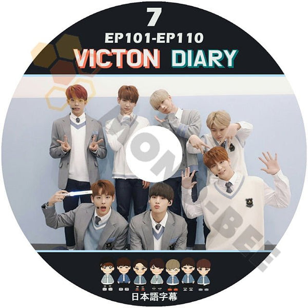 [K-POP DVD] VICTON DIARY #7 EP101 - EP110 日本語字幕あり VICTON ビクトン 韓国番組収録DVD VICTON KPOP DVD - mono-bee